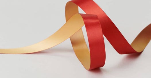 Duo-Color Satin Ribbon