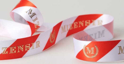 Luxury Printed Satin Ribbon